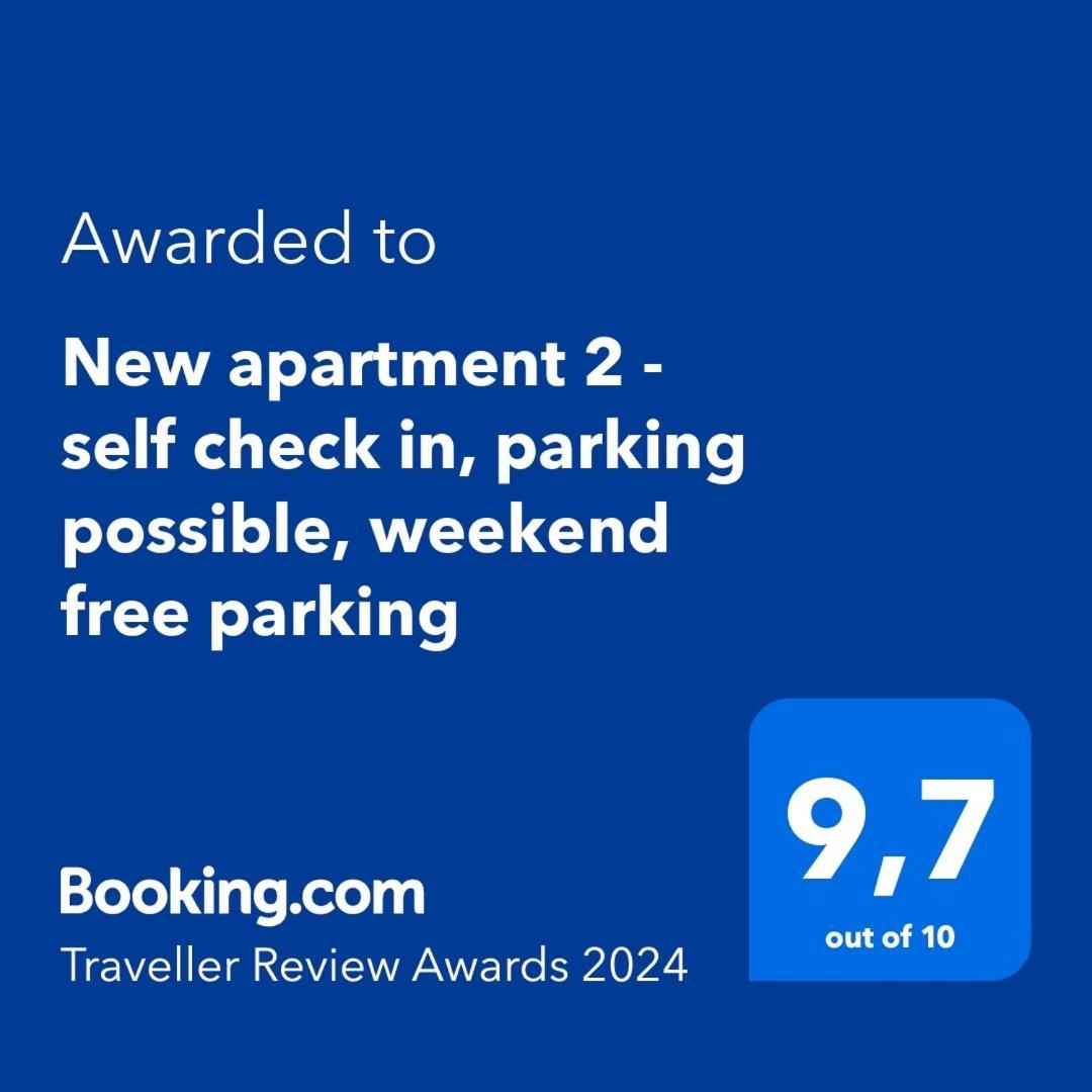 New 3 - Self Check In, Parking Possible, Weekend Free Parking * Bratislava
